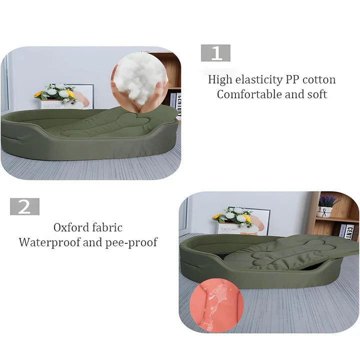 Eco-Friendly Washable Pet Bed for Ultimate Comfort