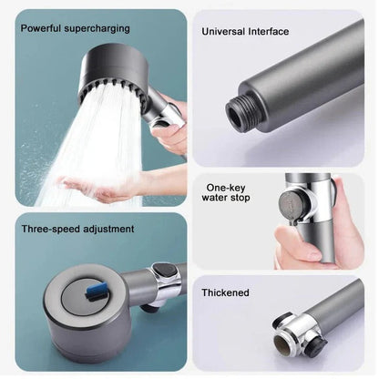 Precision Spray Showerhead for Optimal Water Flow