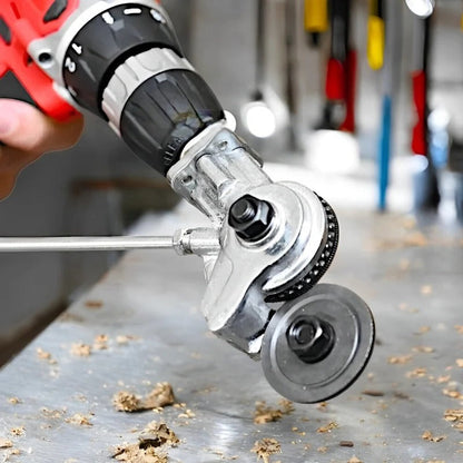 Versatile Metal Cutting Attachment for Electric Drills