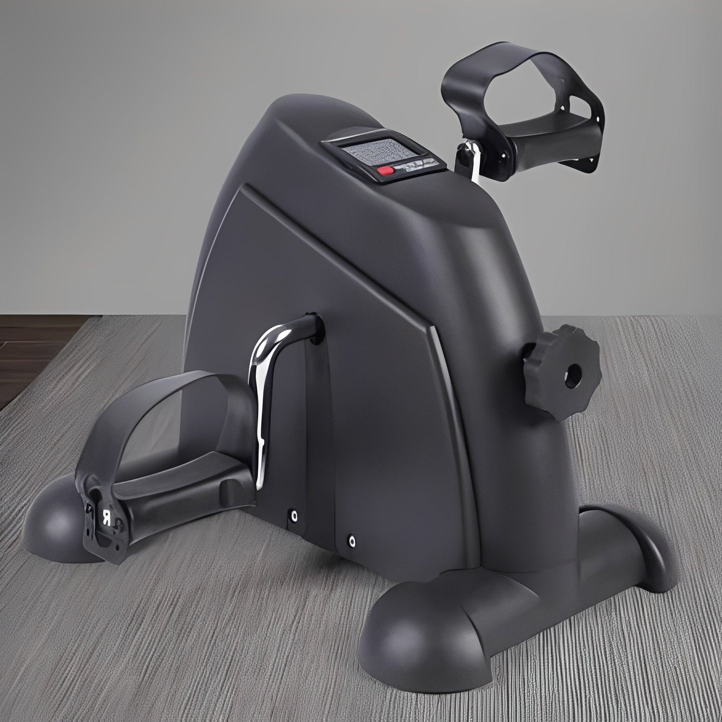 Compact Under-Desk Exercise Bike with LCD Readout