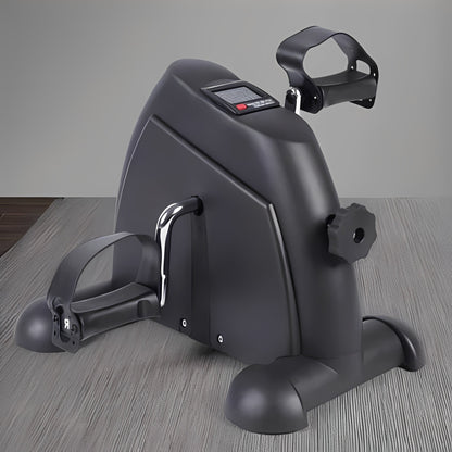 Compact Under-Desk Exercise Bike with LCD Readout