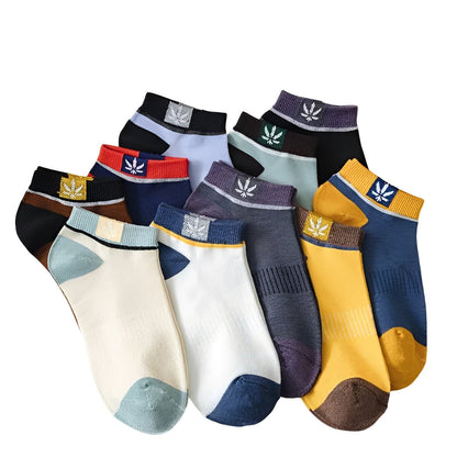 Men's Ankle Socks - 20 Pairs in Vibrant Assortments