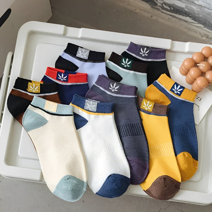 Men's Ankle Socks - 20 Pairs in Vibrant Assortments