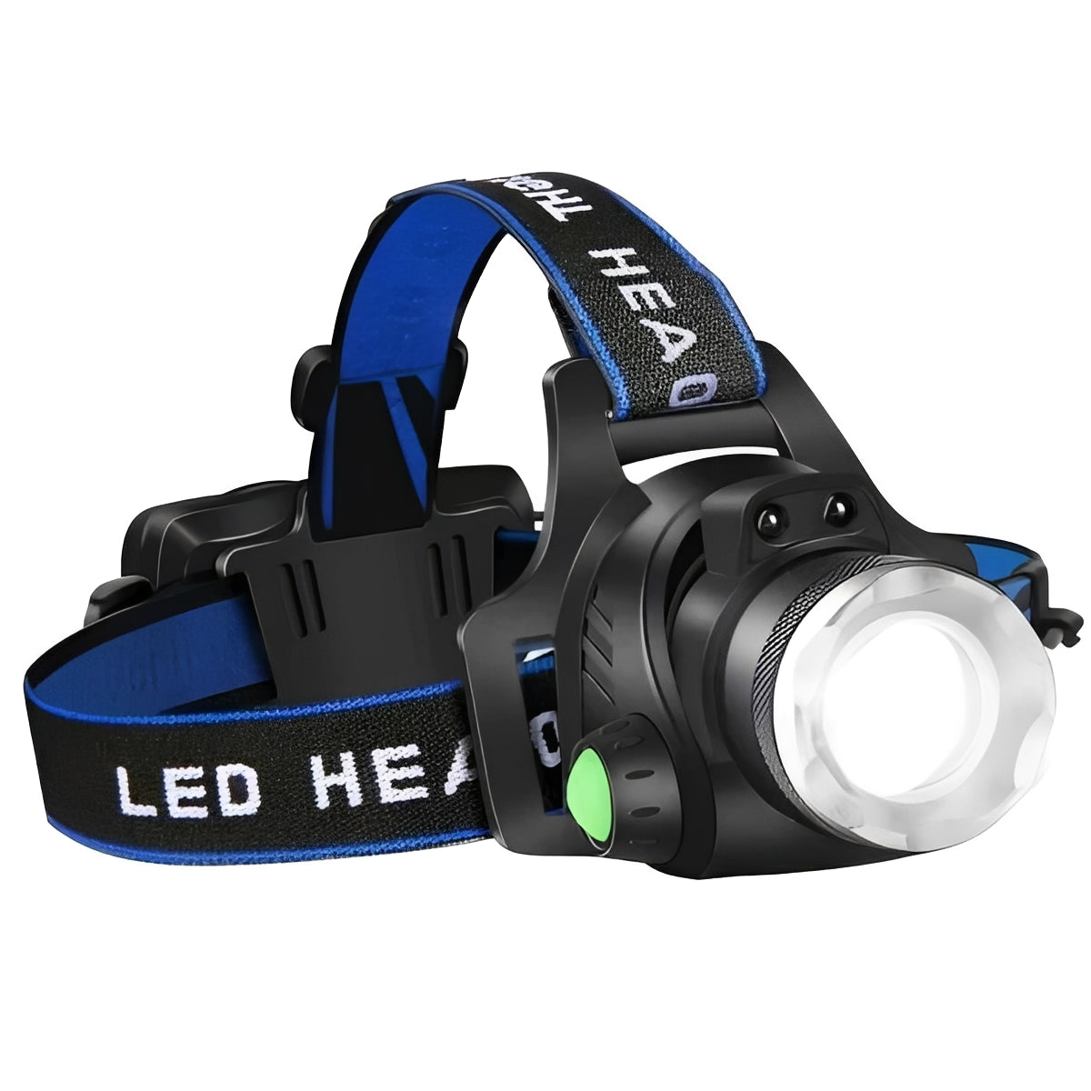 Versatile Rechargeable Headlamp with Adjustable Focus and Modes