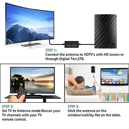 High-Performance Indoor TV Antenna for Crystal Clear Reception