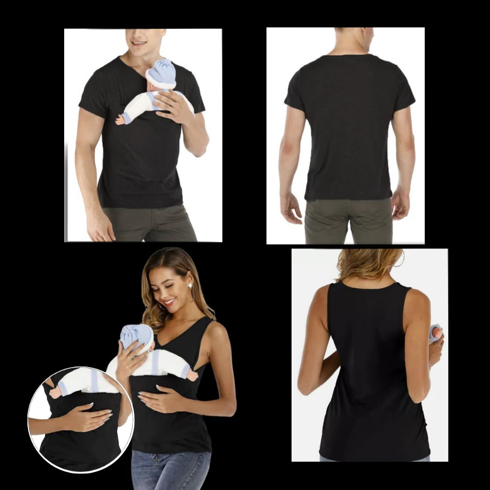 Stylish Infant Bonding T-Shirt for Parents