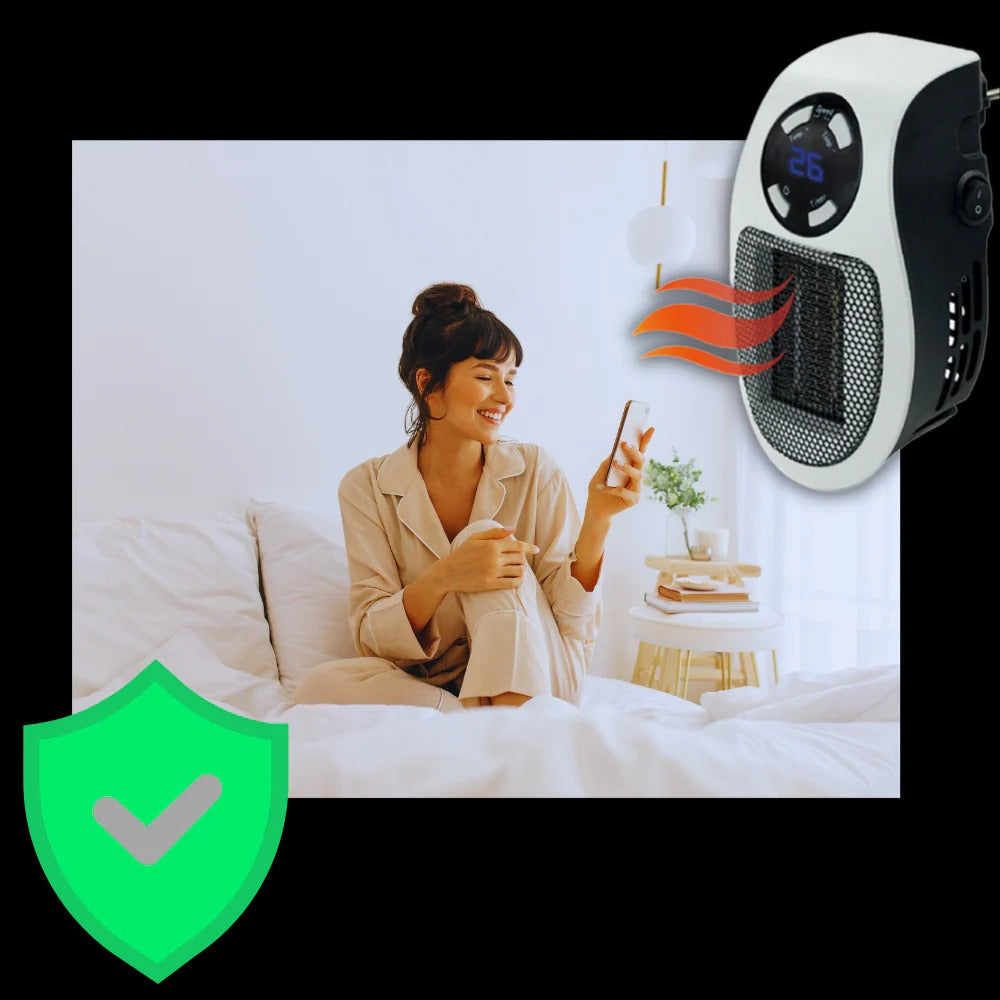 Compact Electric Heater for Instant Comfort