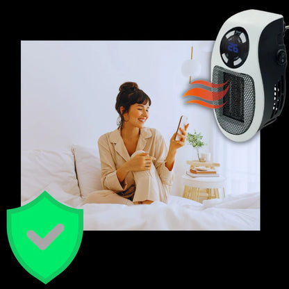Compact Electric Heater for Instant Comfort
