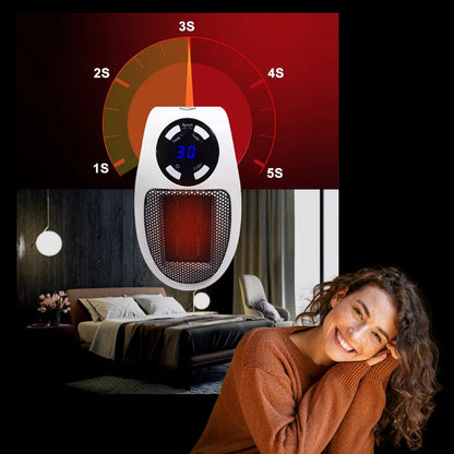 Compact Electric Heater for Instant Comfort