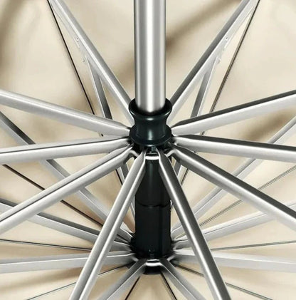Compact Travel Umbrella with Reflective Safety Trim
