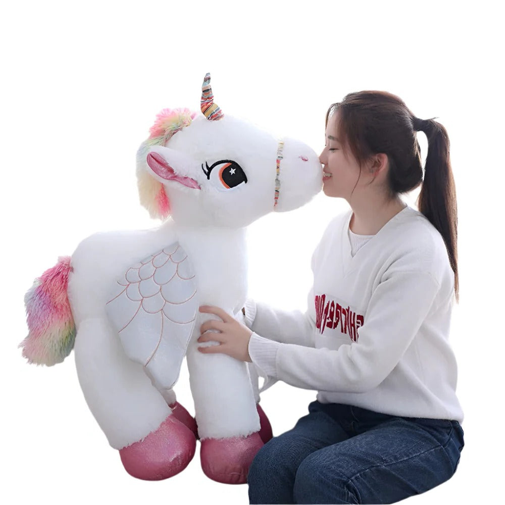Enchanting Cuddle Buddy: Plush Unicorn Toy for Kids
