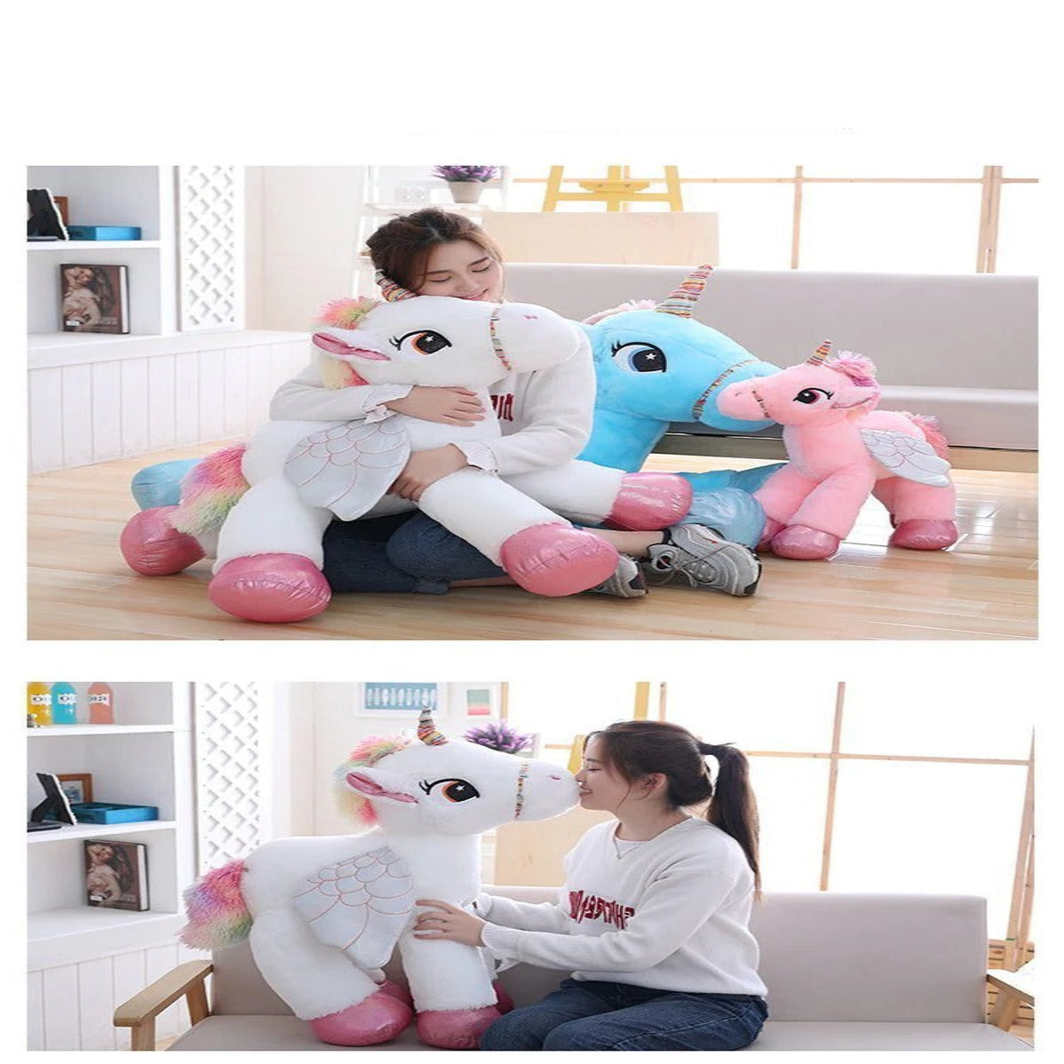 Enchanting Cuddle Buddy: Plush Unicorn Toy for Kids