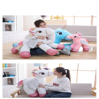 Enchanting Cuddle Buddy: Plush Unicorn Toy for Kids
