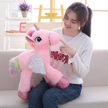 Enchanting Cuddle Buddy: Plush Unicorn Toy for Kids