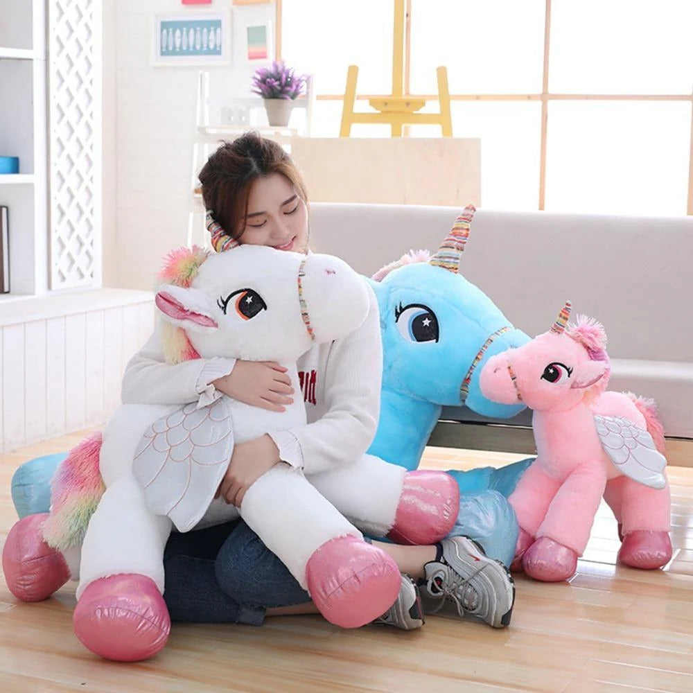 Enchanting Cuddle Buddy: Plush Unicorn Toy for Kids