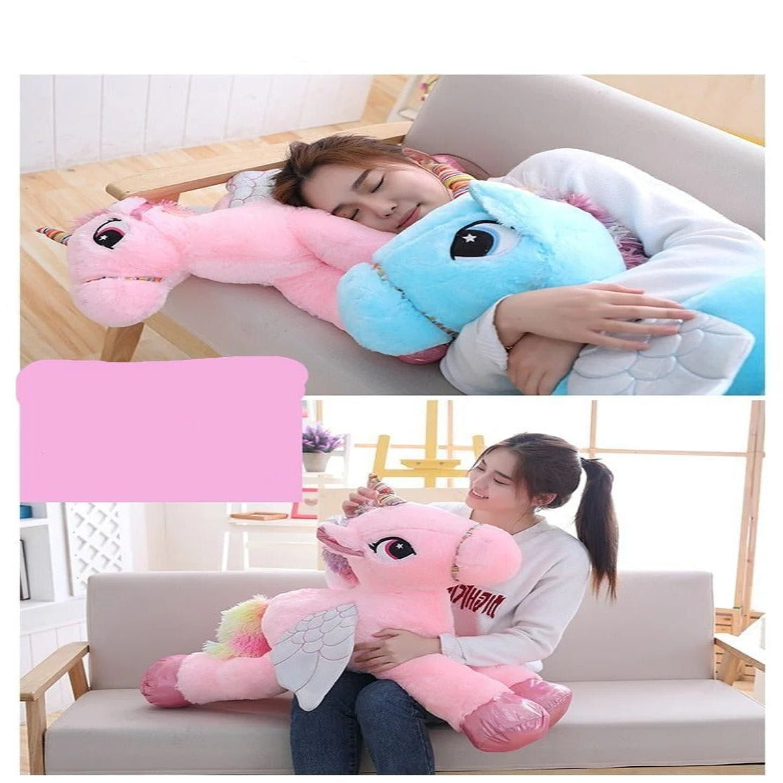Enchanting Cuddle Buddy: Plush Unicorn Toy for Kids