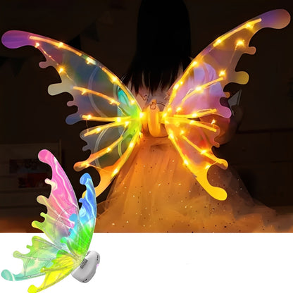 Whimsical Light-Up Fairy Wings for Enchanting Play