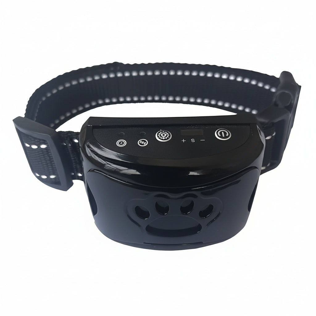 Customizable Bark Control Collar with Gentle Feedback System
