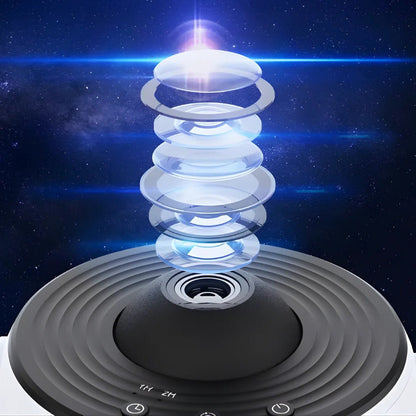 Celestial Dream Projector with Rotating Cosmic Scenes