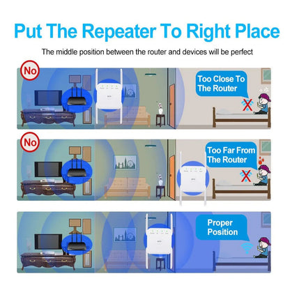 Seamless WiFi Range Extender and 5G Signal Enhancer