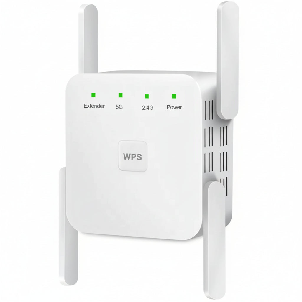Seamless WiFi Range Extender and 5G Signal Enhancer