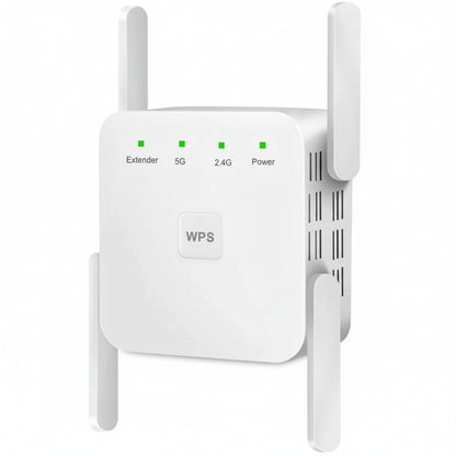 Seamless WiFi Range Extender and 5G Signal Enhancer