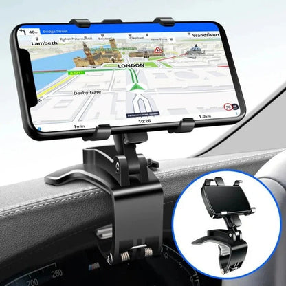 Versatile Car Smartphone Mount with 360° Rotation