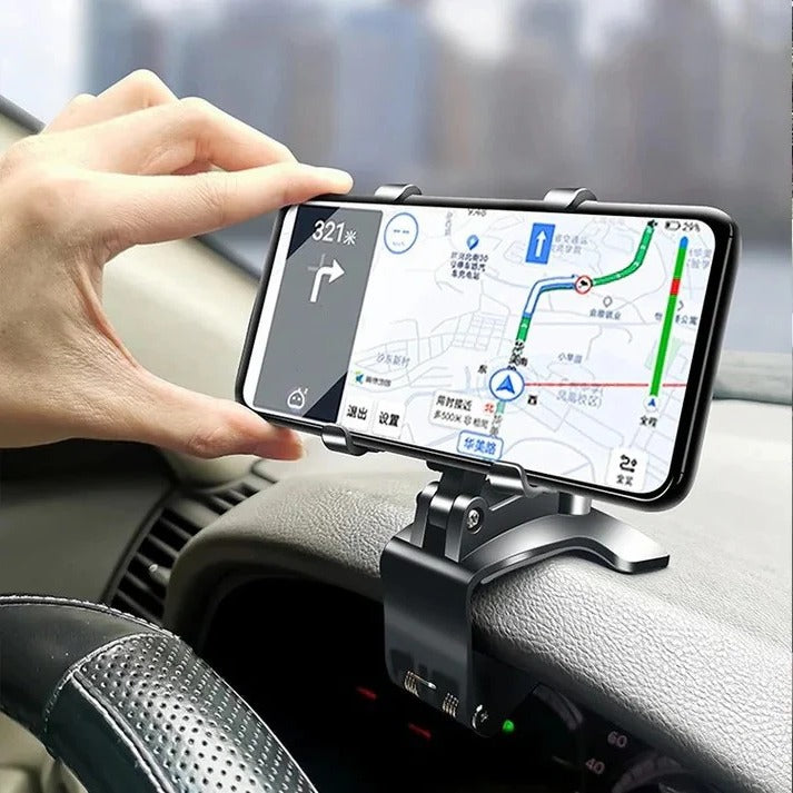 Versatile Car Smartphone Mount with 360° Rotation