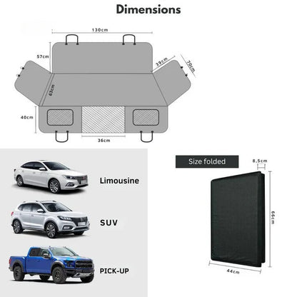 Pet Travel Comfort Seat Extender for Cars