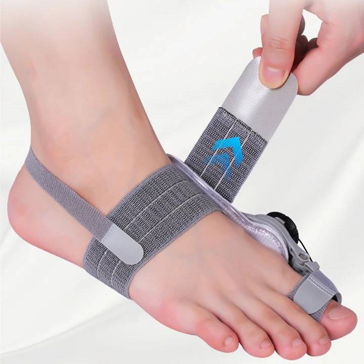 Ergonomic Toe Alignment Support with Adjustable Tension Control