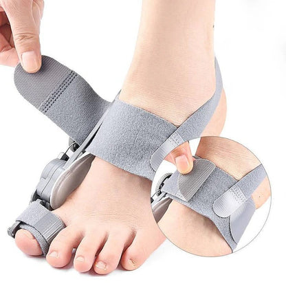 Ergonomic Toe Alignment Support with Adjustable Tension Control