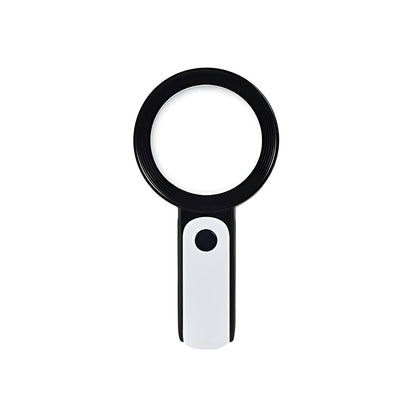 30x LED-Enhanced Handheld Magnifier for Clear Viewing