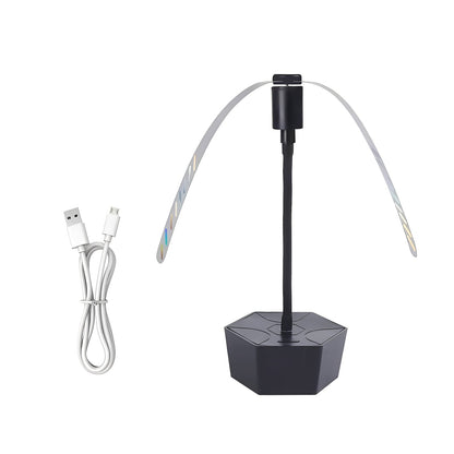 Compact Insect Shield Fan with USB Recharge or Battery Operation