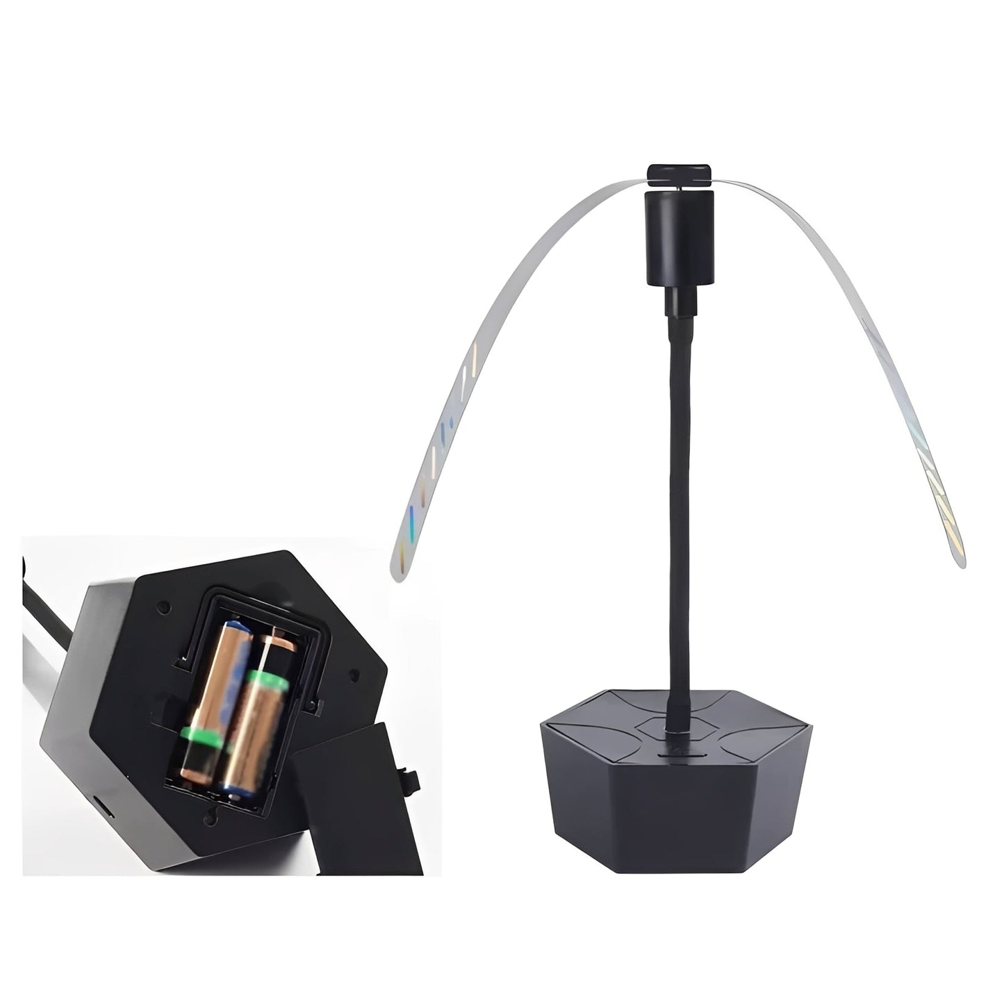 Compact Insect Shield Fan with USB Recharge or Battery Operation
