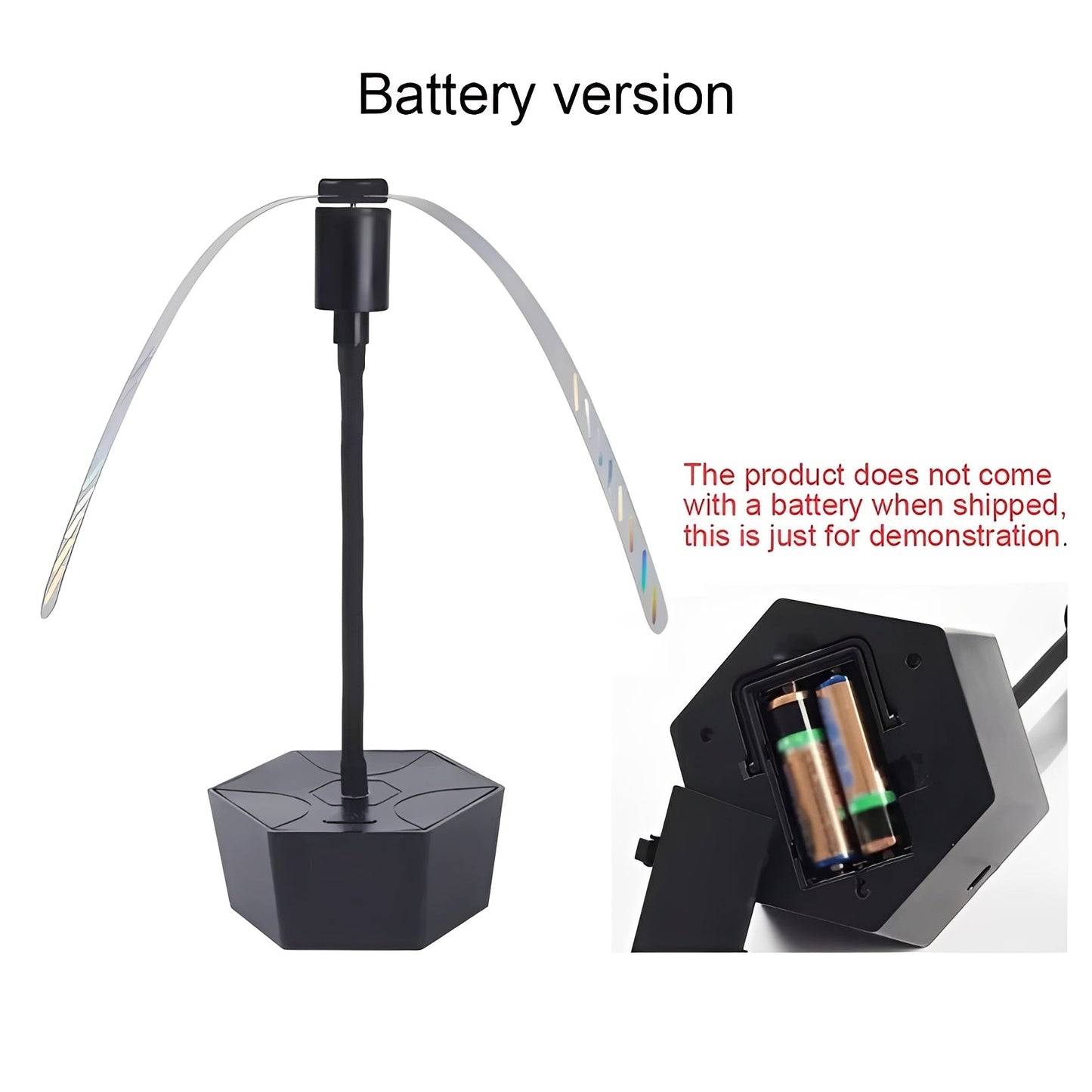 Compact Insect Shield Fan with USB Recharge or Battery Operation