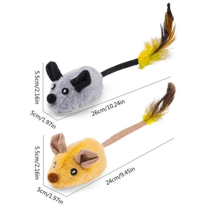 USB Rechargeable Playful Mouse Toy for Cats