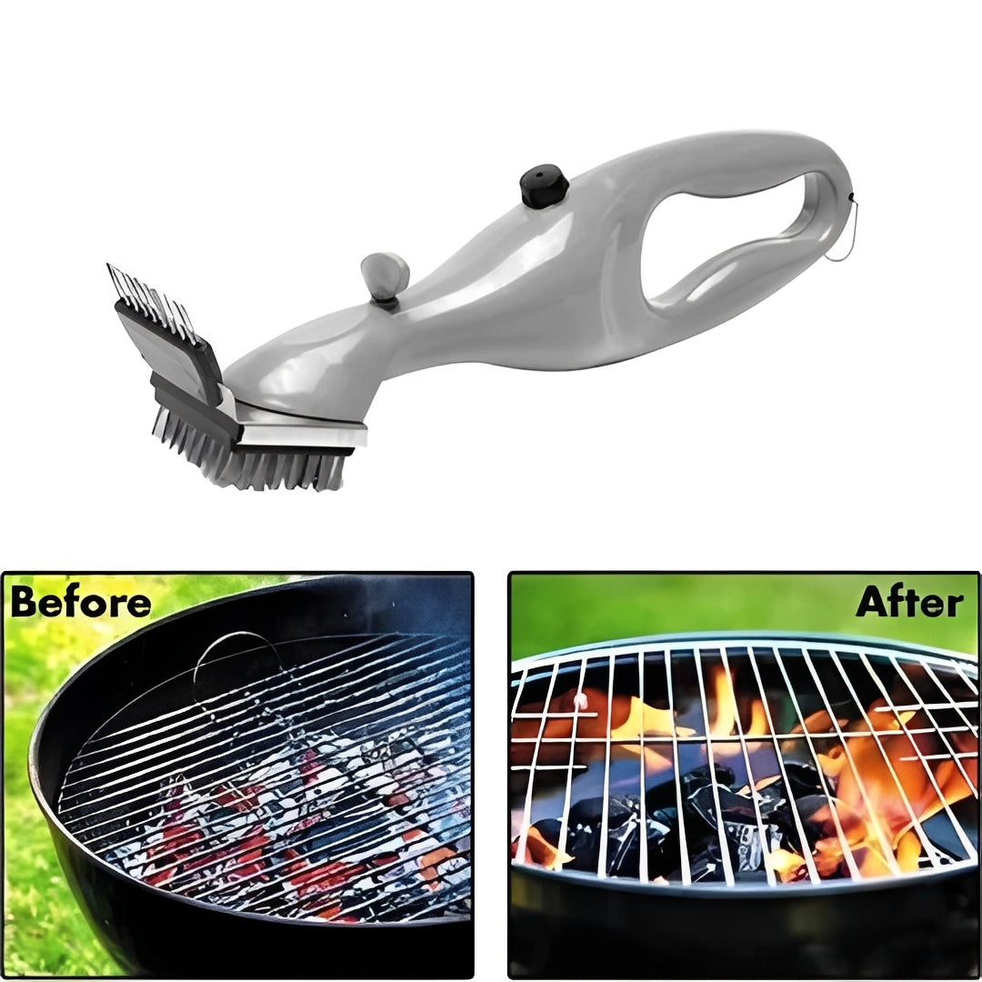 Ultimate Steam-Assist Grill Cleaner and BBQ Brush
