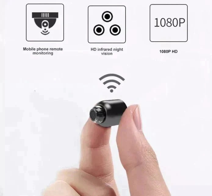 Compact 5G Security Camera with Smart WiFi Connectivity