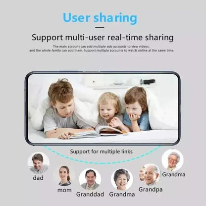 Compact 5G Security Camera with Smart WiFi Connectivity