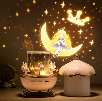 Enchanting Bluetooth Projector with Calming Night Light