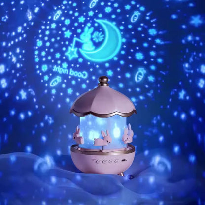 Enchanting Bluetooth Projector with Calming Night Light