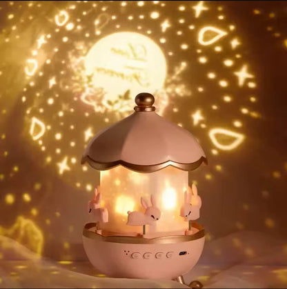 Enchanting Bluetooth Projector with Calming Night Light