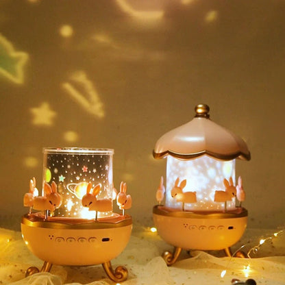 Enchanting Bluetooth Projector with Calming Night Light