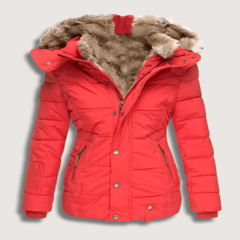 Stylish Insulated Winter Parka Jacket for Women