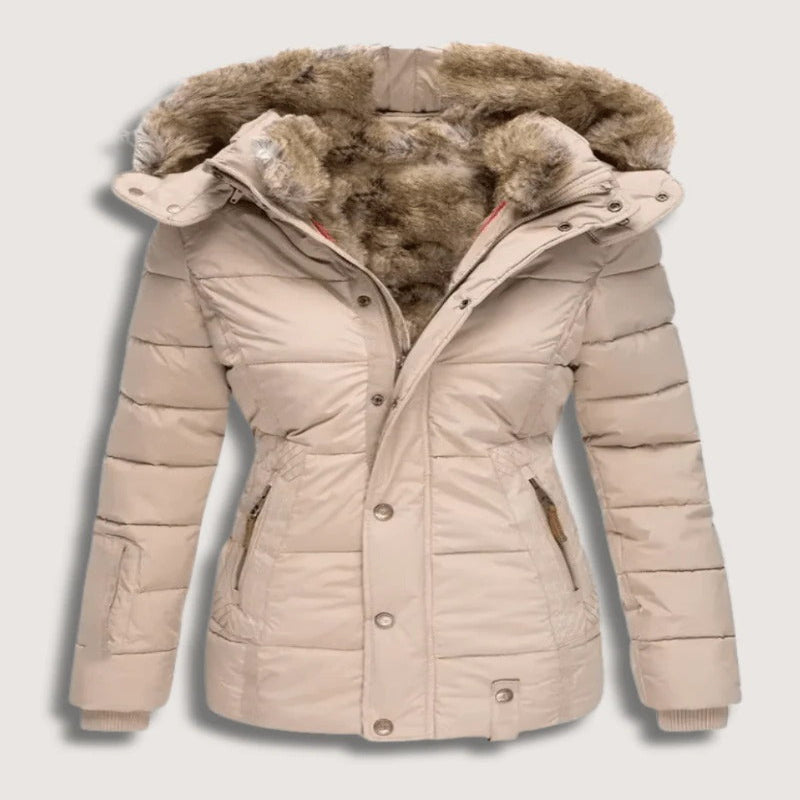 Stylish Insulated Winter Parka Jacket for Women