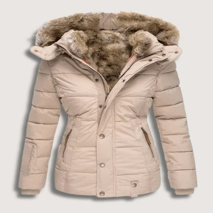 Stylish Insulated Winter Parka Jacket for Women