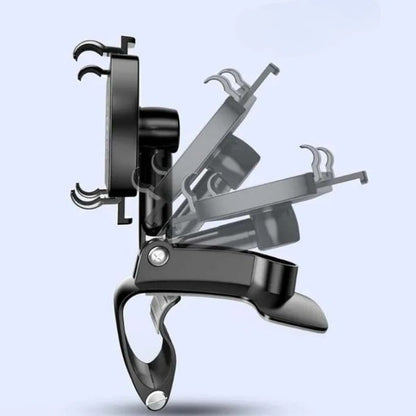 Versatile Car Phone Holder with Adjustable Mounting System