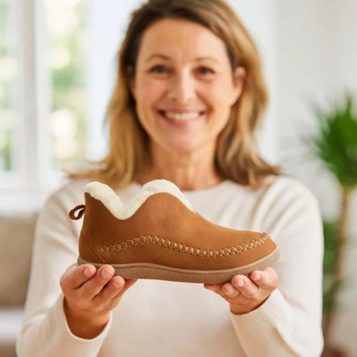 Cozy Orthopedic Winter Shoes with Superior Grip