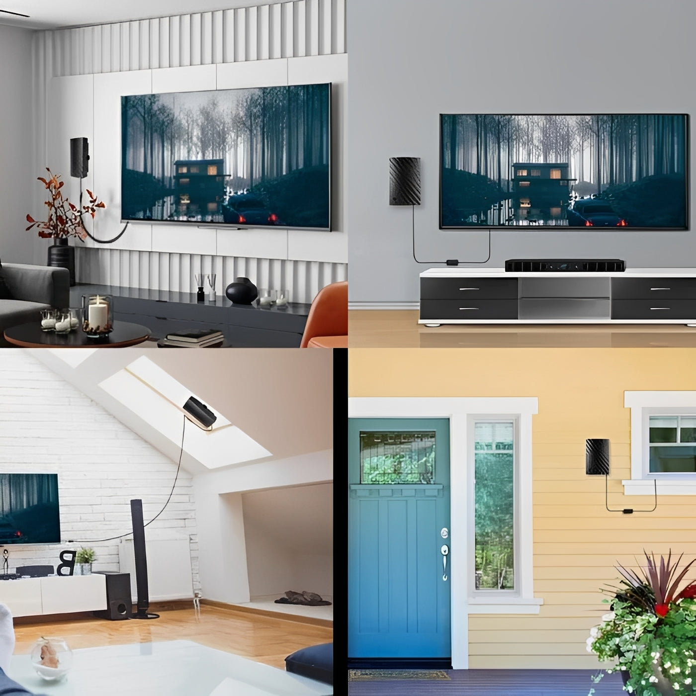 UltraClear Indoor Antenna for 4K Television Viewing