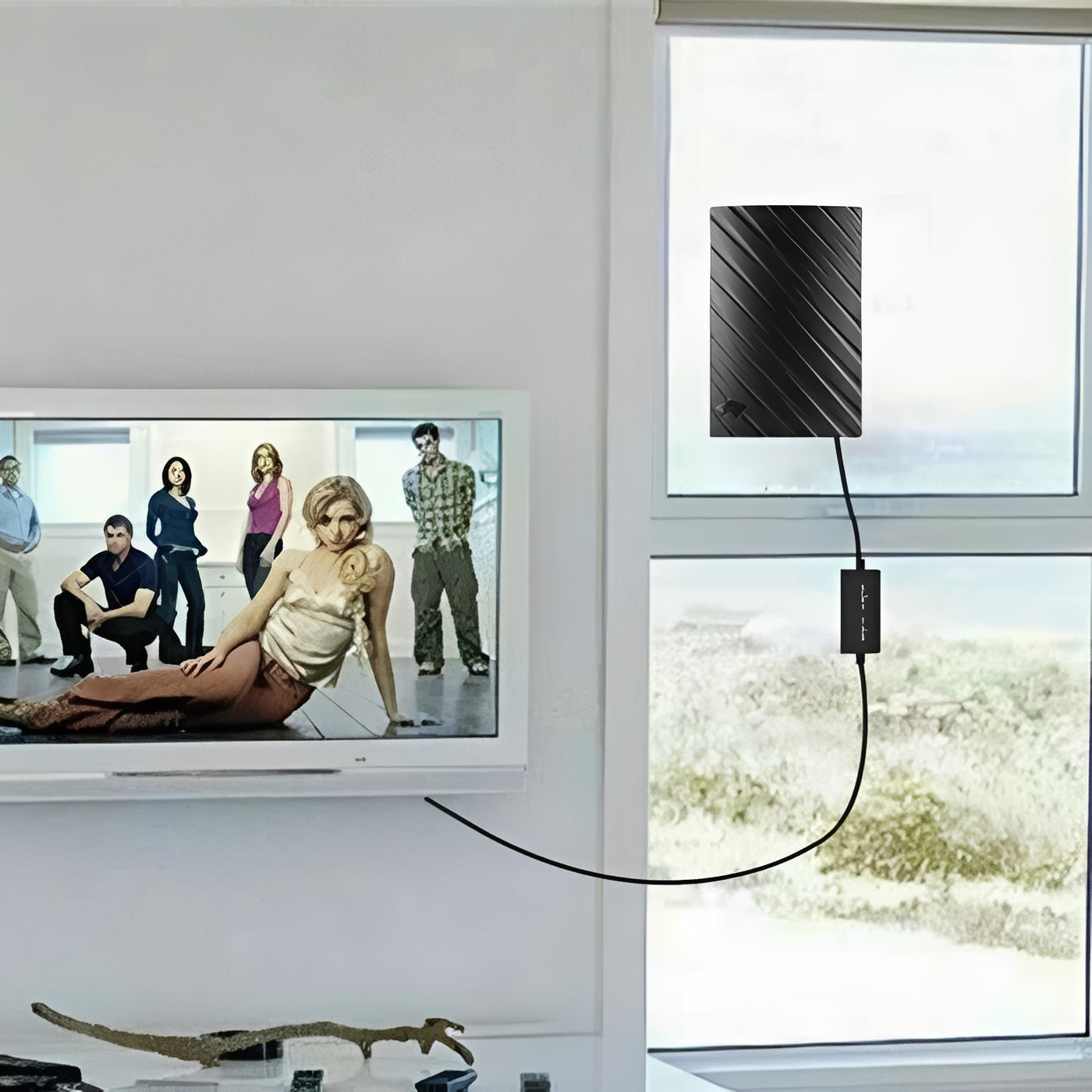 UltraClear Indoor Antenna for 4K Television Viewing
